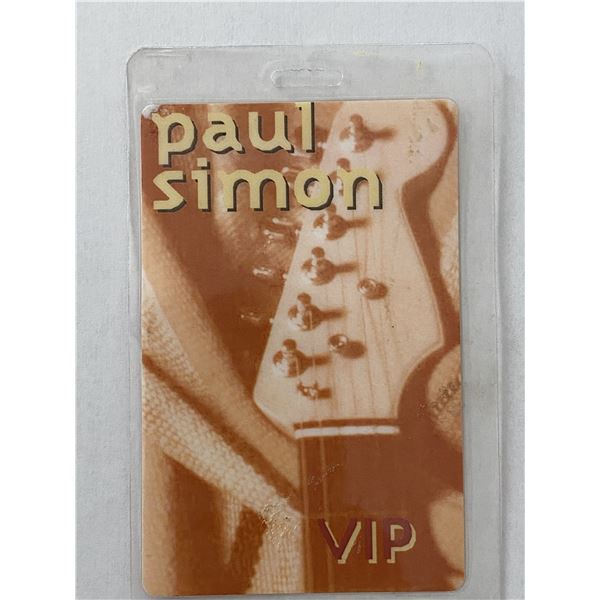 Paul Simon VIP Backstage Pass