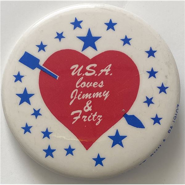 USA loves Jimmy & Fritz pin