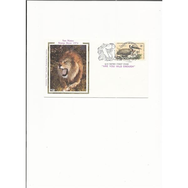 San Mateo Stamp Show 1974 - First Day Cover