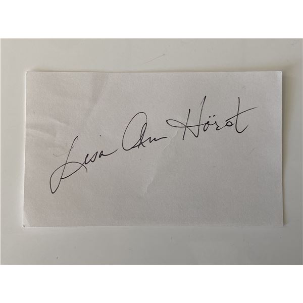 PGA golfer Lisa Ann Hörst original signature