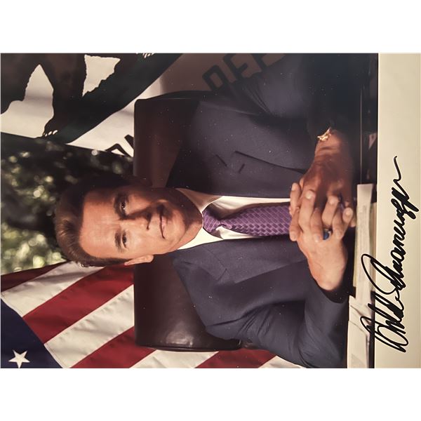 Arnold Schwarzenegger facsimile signed photo