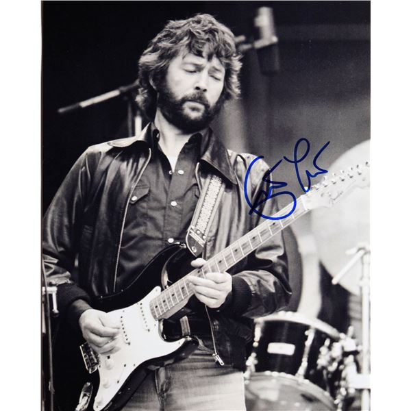 Eric Clapton signed promo photo