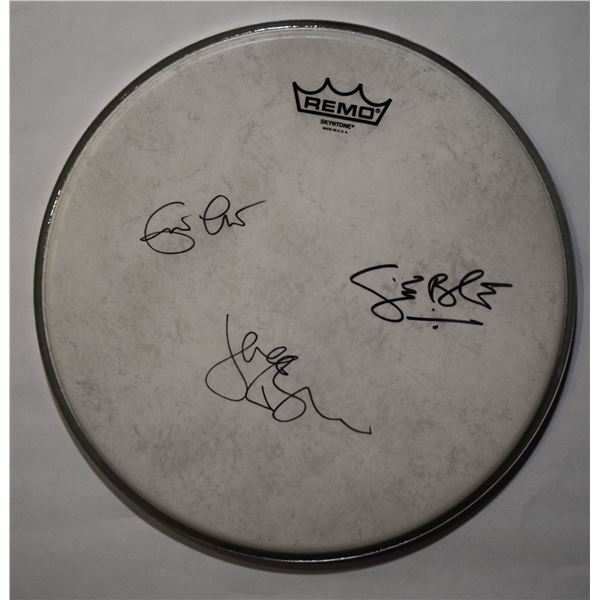 Cream signed drumhead
