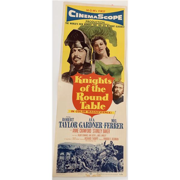 Knights of the Round Table vintage movie poster