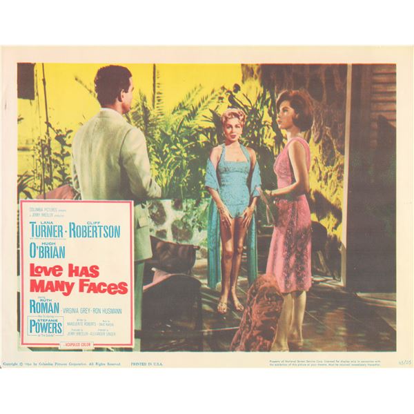 Love Has Many Faces  1965 original vintage lobby card
