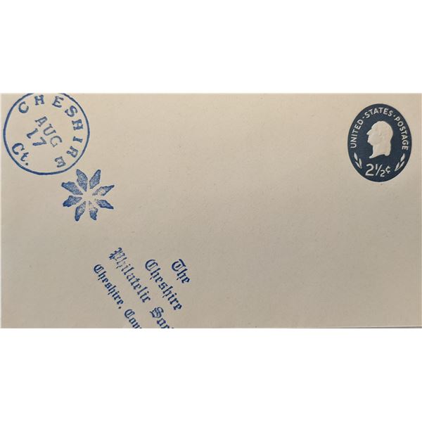 Cheshire Philatelic Society 1 1/4 cent  First Day Cover