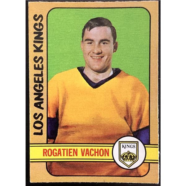 1972-73 O-PEE-CHEE ROGIE VACHON (HOF)