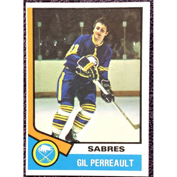 1974-75 O-PEE-CHEE GILBERT PERREAULT (HOF)