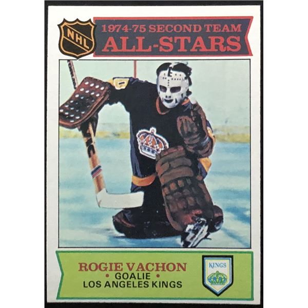 1975-76 TOPPS ROGIE VACHON (HOF)