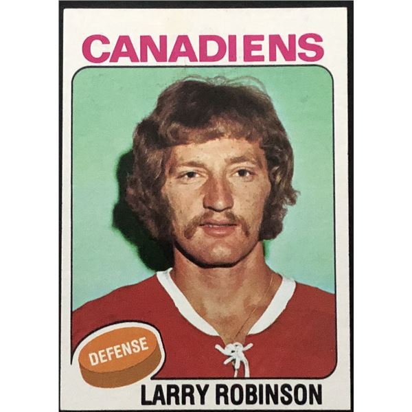 1975-76 TOPPS LARRY ROBINSON (HOF)