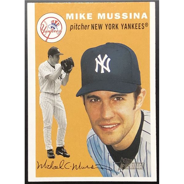 2003 TOPPS HERITAGE MIKE MUSSINA (HOF)