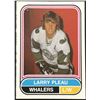 Image 1 : 1975-76 O-PEE-CHEE WHA LARRY PLEAU ROOKIE CARD