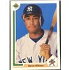 Image 1 : 1991 UPPER DECK BERNIE WILLIAMS ROOKIE CARD