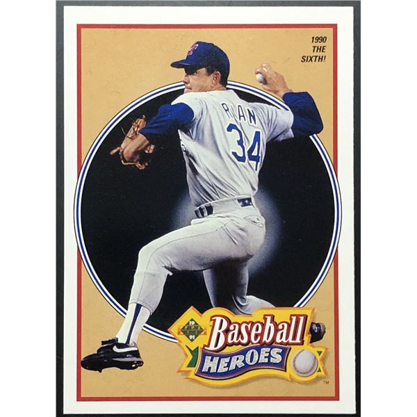 1991 UPPER DECK NOLAN RYAN (HOF)