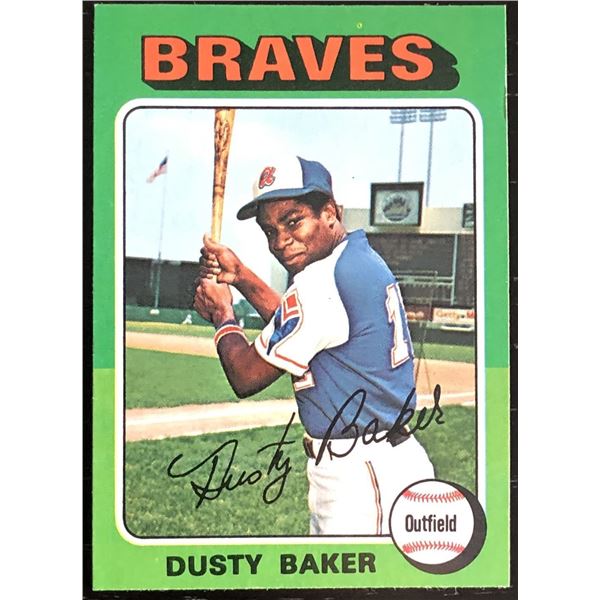 1975 TOPPS MINI DUSTY BAKER