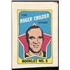 Image 1 : 1971-72 O-PEE-CHEE ROGER CROZIER (HOF)