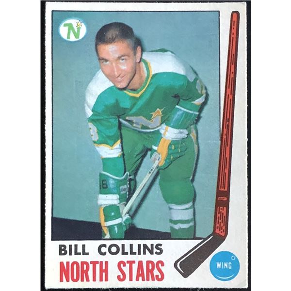 1969-70 O-PEE-CHEE BILL COLLINS