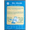 Image 2 : 1969-70 O-PEE-CHEE BILL COLLINS