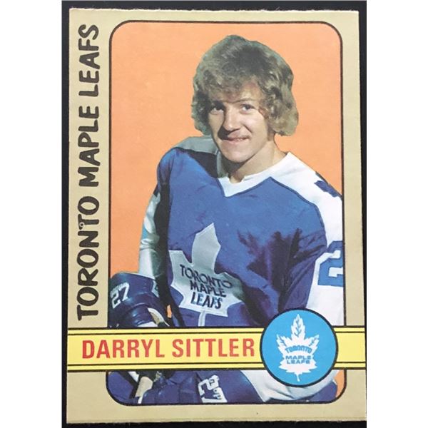 1972-73 O-PEE-CHEE DARRYL SITTLER (HOF)
