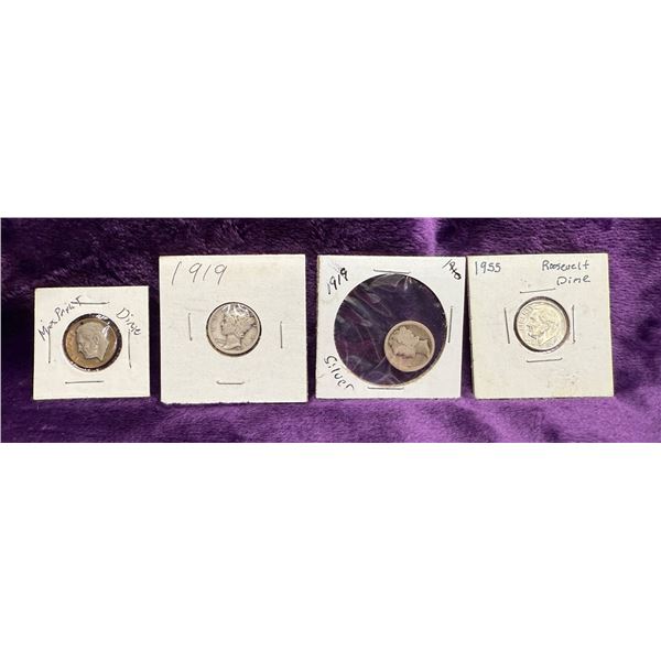 SILVER COINS - DIMES