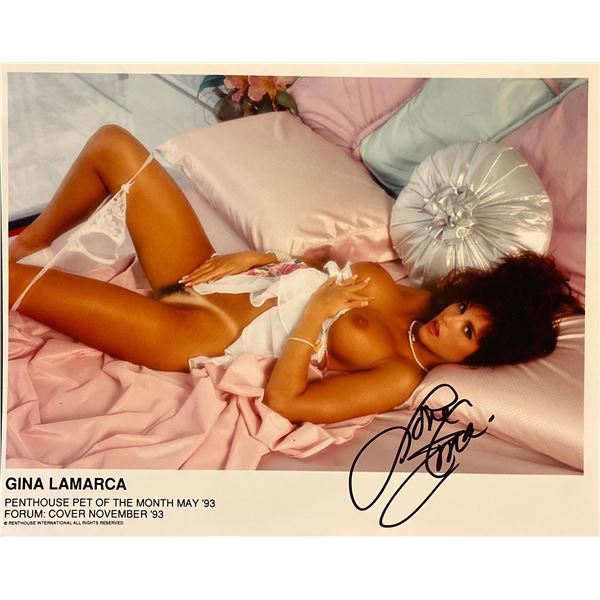 Gina LaMarca signed photo