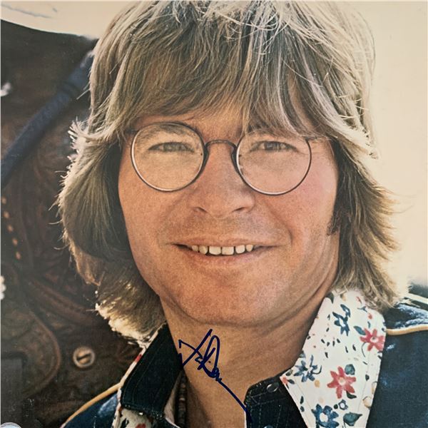 John Denver Windsong signed album. GFA Authenticated
