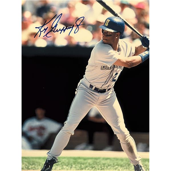 Ken Griffey Jr. signed photo
