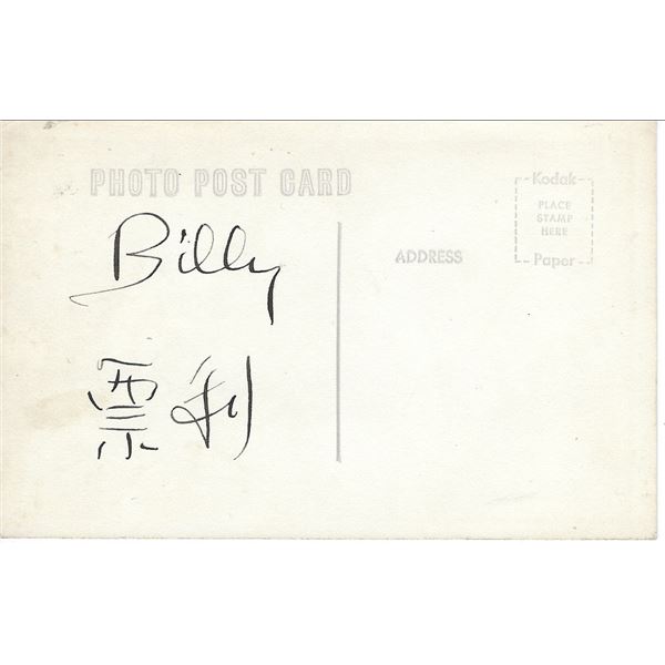 Chingwah Lee Good Earth signed photo