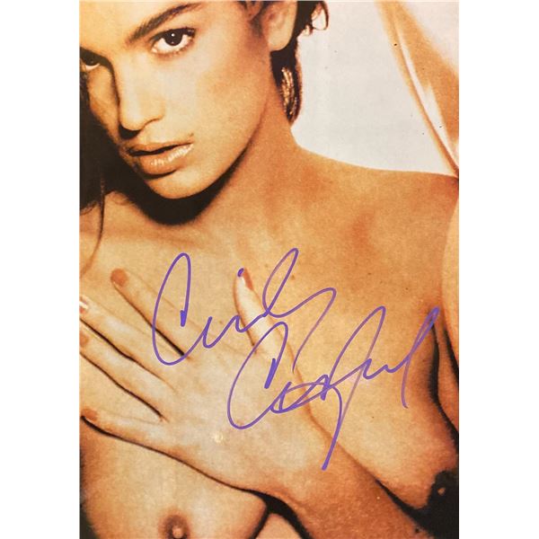 Cindy Crawford Signed Photo