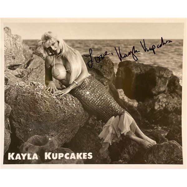 Kayla Kupcakes signed photo