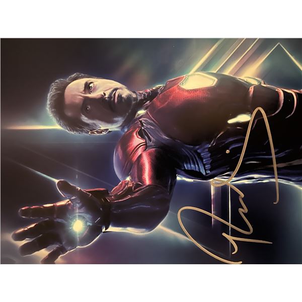 Iron Man Robert Downey Jr. signed photo