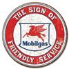 Image 1 : Mobil - Friendly Service **FULLY EMBOSSED STEEL**