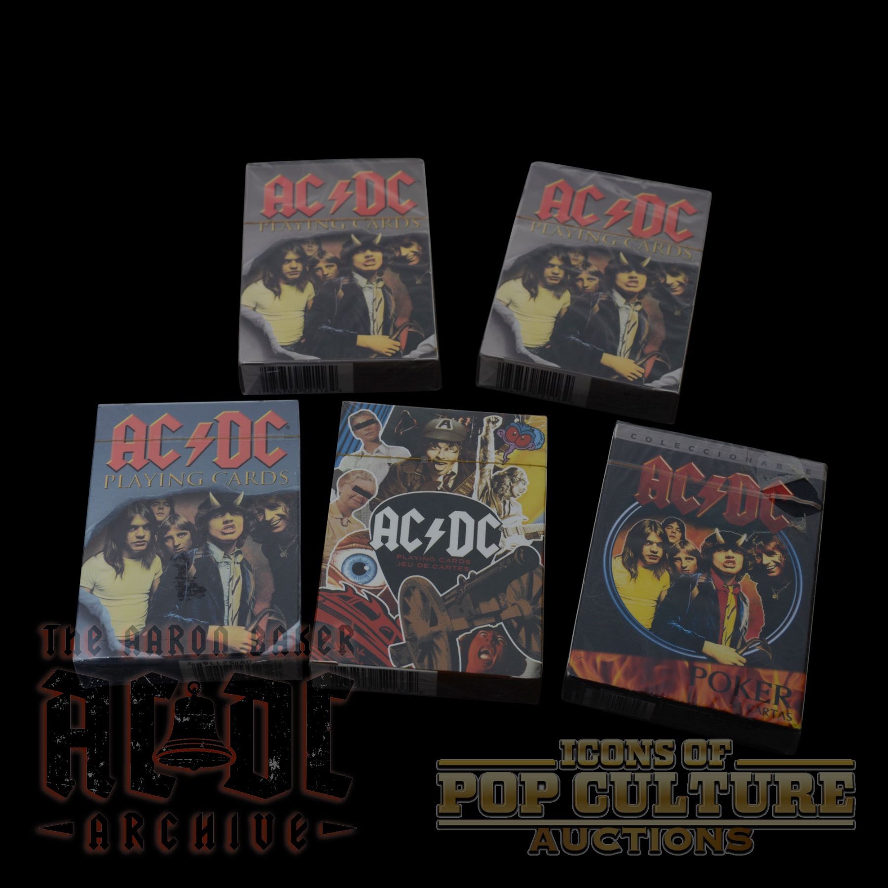 AC/DC - Collectible Playing Cards - 4211