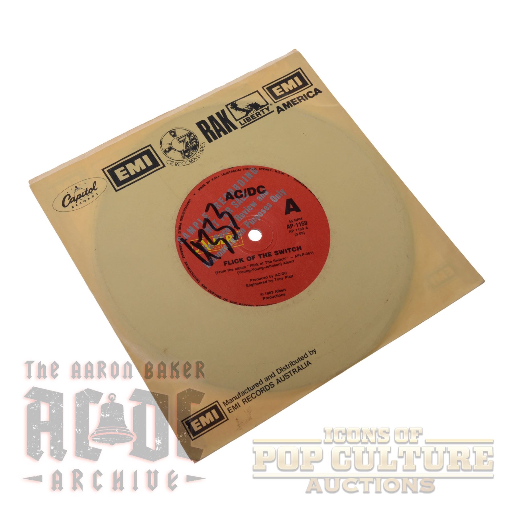 AC/DC Extremely Rare Promo 