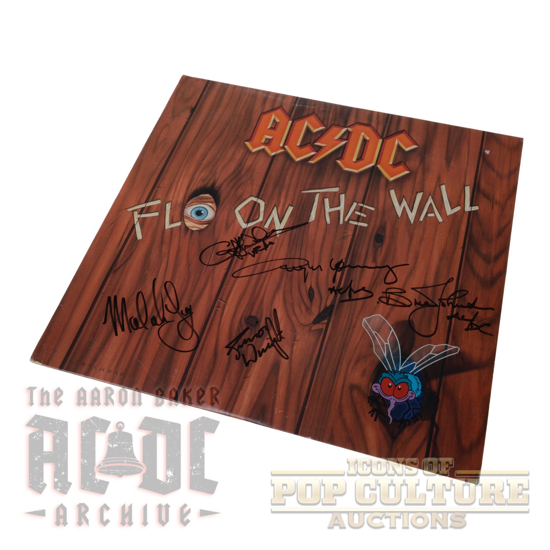 AC/DC - Autographed LP 