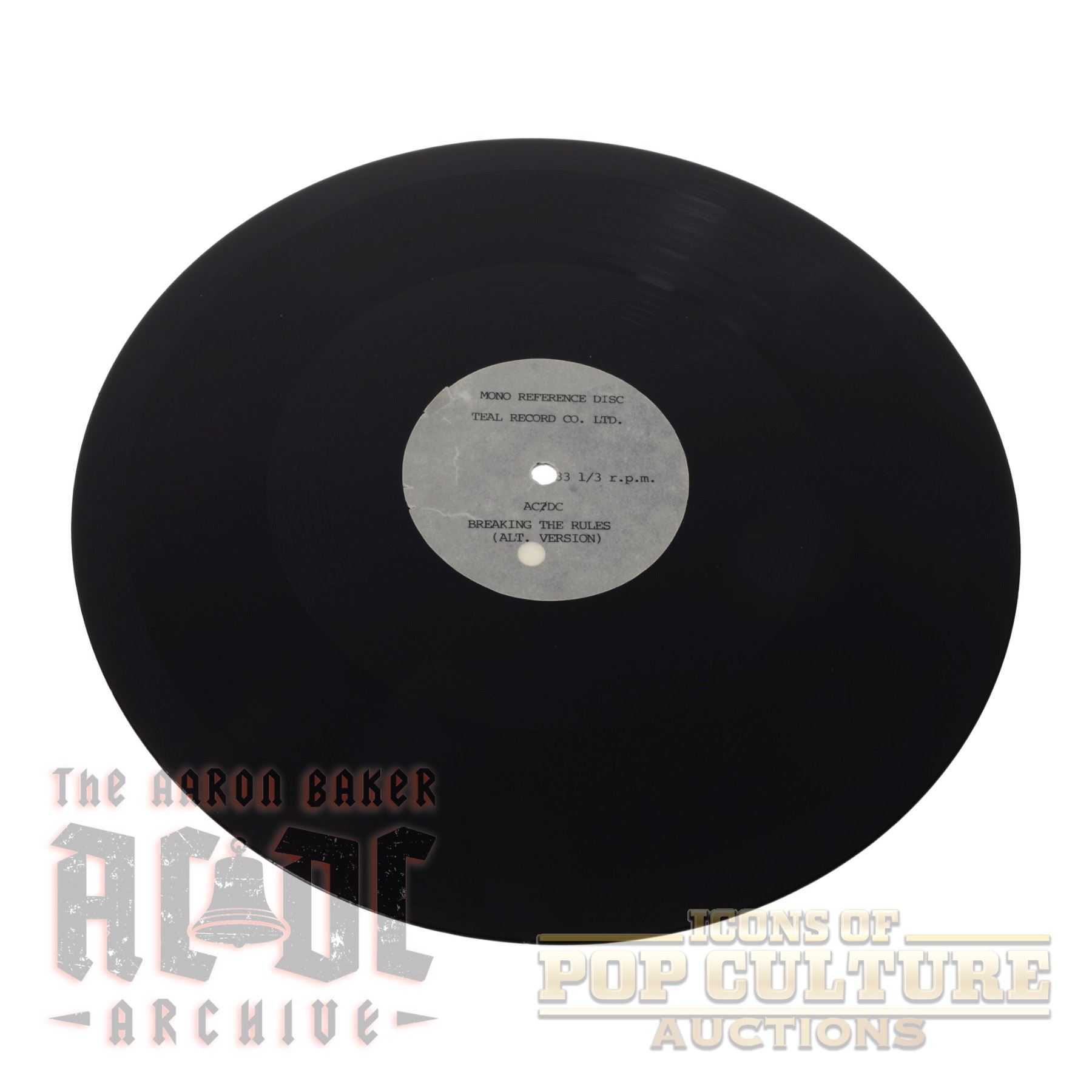 AC/DC - Fan Produced South African Test Pressing - 4563