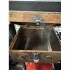 Image 3 : Antique wood box