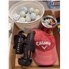 Image 1 : Golf balls, t's and other golf items