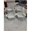 Image 1 : Corningware with lids