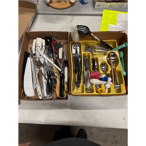 Cutlery and kitchen utensils