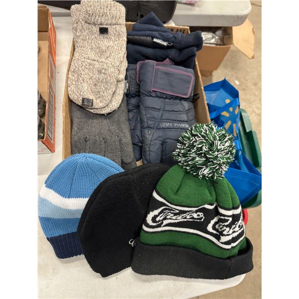 Toques and mitts