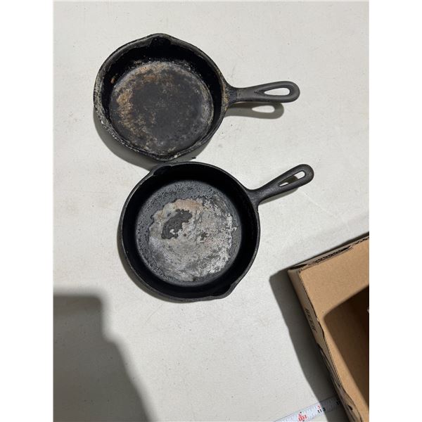 6.5 inch cast-iron skillets