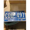 Image 1 : BC license plate