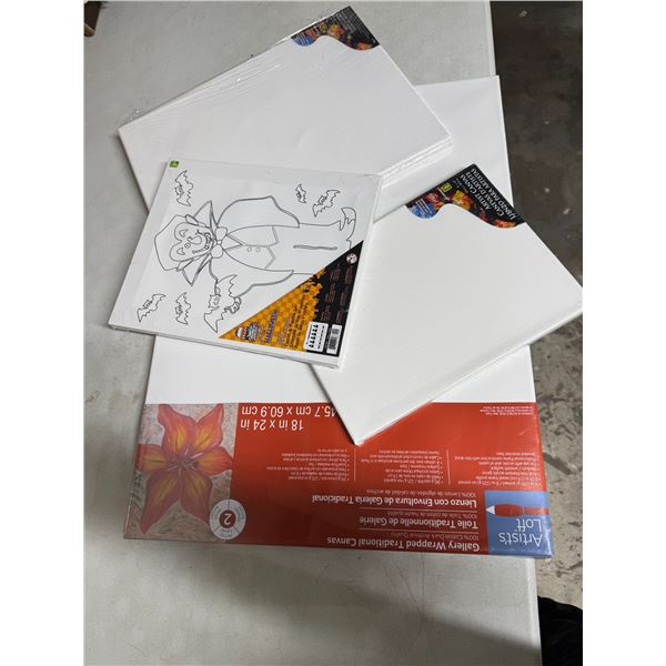Art canvases