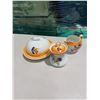 Image 1 : Cream sugar and covered serving dish
