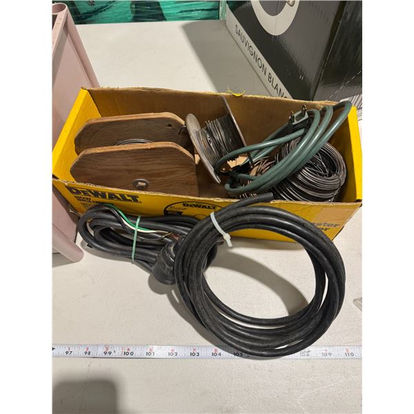 Cord and wire