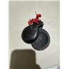 Image 2 : VINTAGE EBONY BLACK CASTANETS