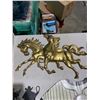 Image 1 : Brass horses