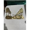 Image 1 : Brass golfing decor