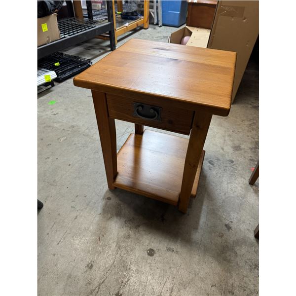 Side table with drawer